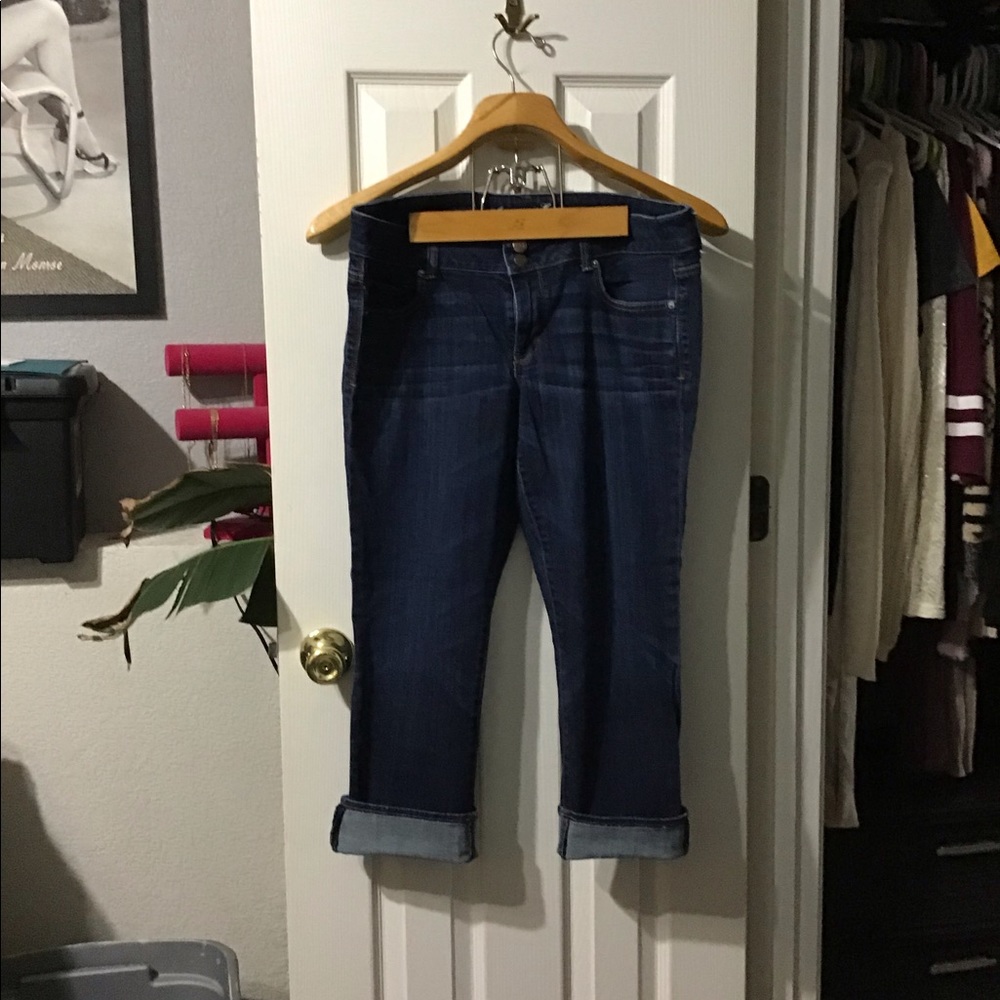 American Eagle Outfitters Dark Blue Women Jeans